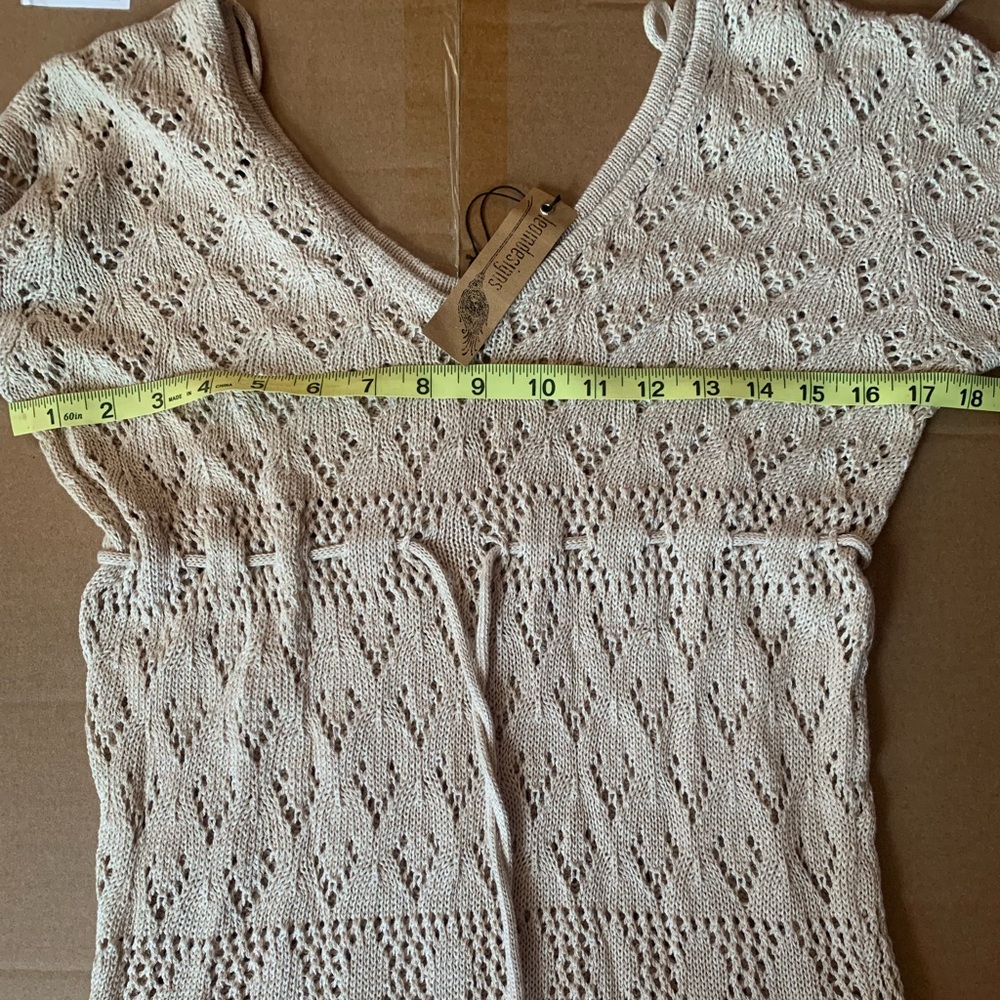 Malea Knit Cream Dress - Picture 7 of 8